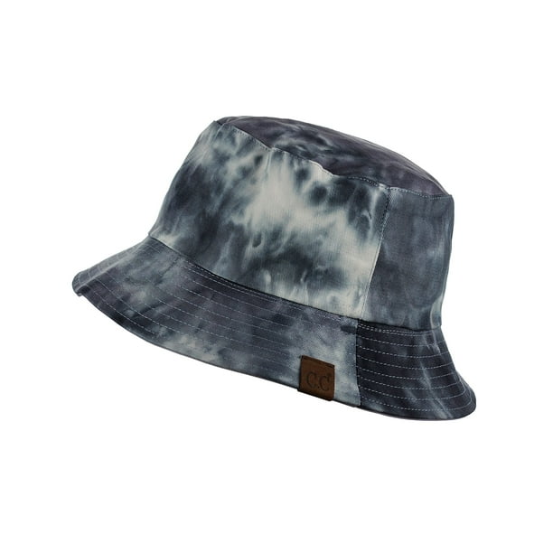 C.C Unisex 100/% Cotton Packable Reversible Tie Dye Bucket Sun Hat